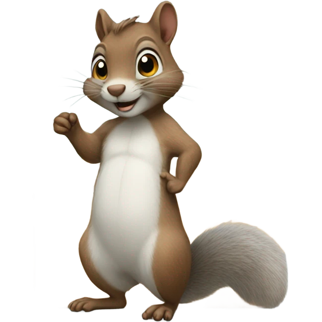 Squirrel at hospital  emoji