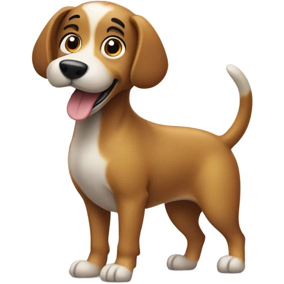 Dog pooped emoji