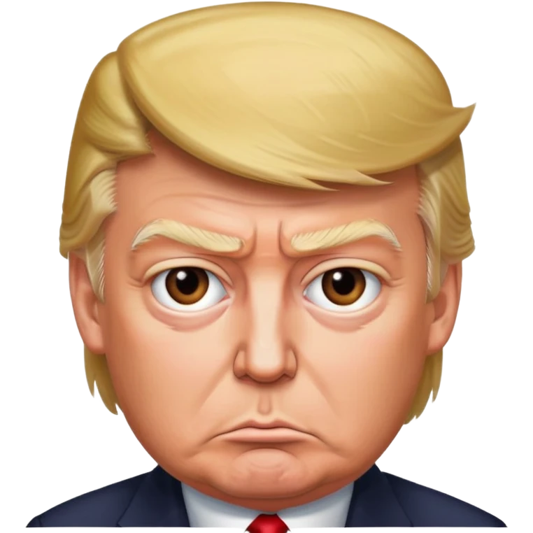 Donald Trump expression emoji