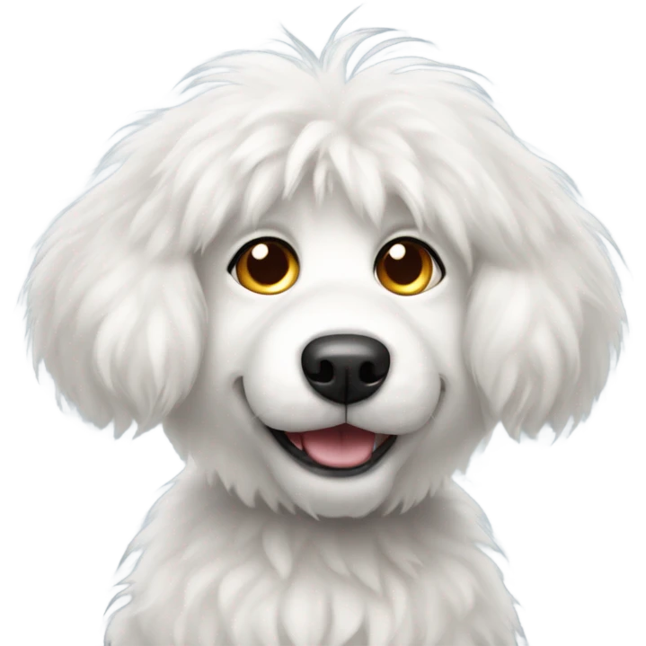 White dog emoji