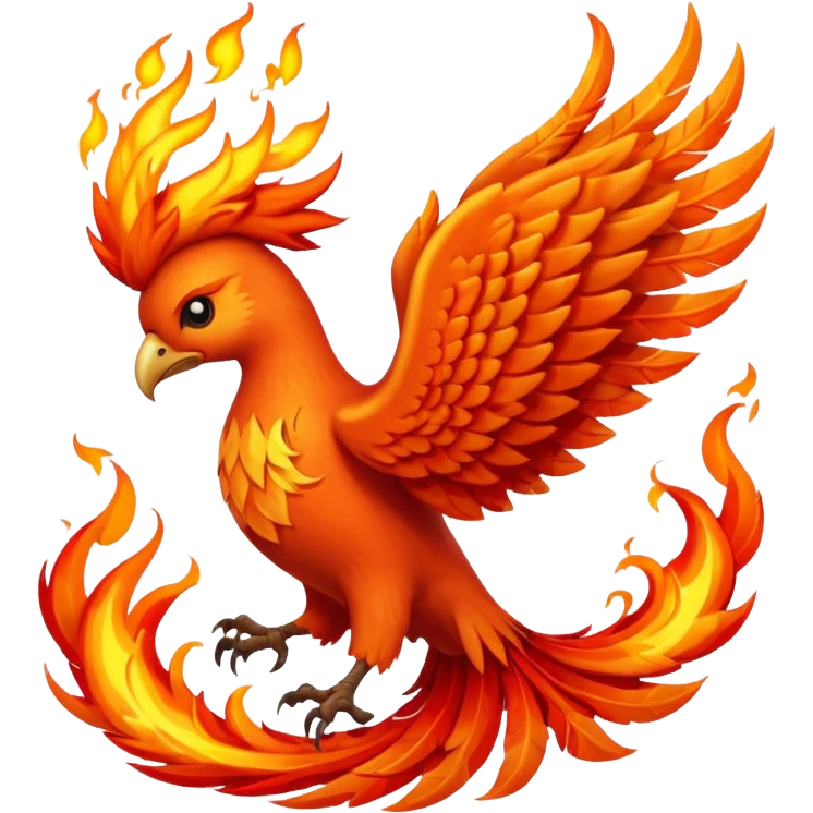 Fire ang Phoenix emoji
