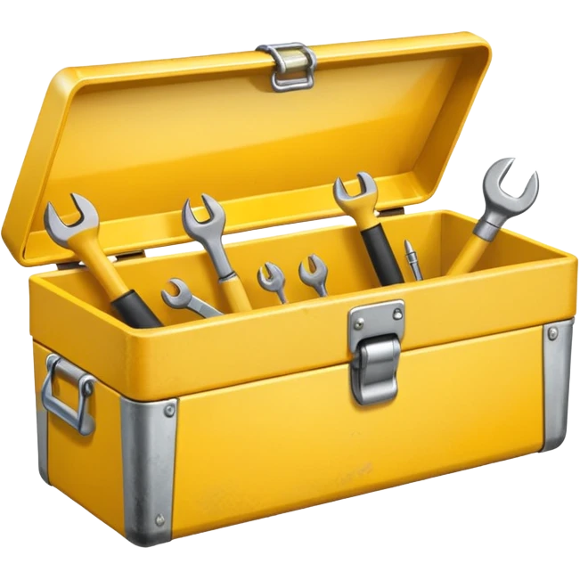 yellow toolbox emoji
