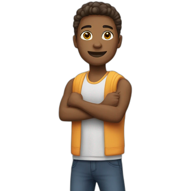Humain en train de ken emoji