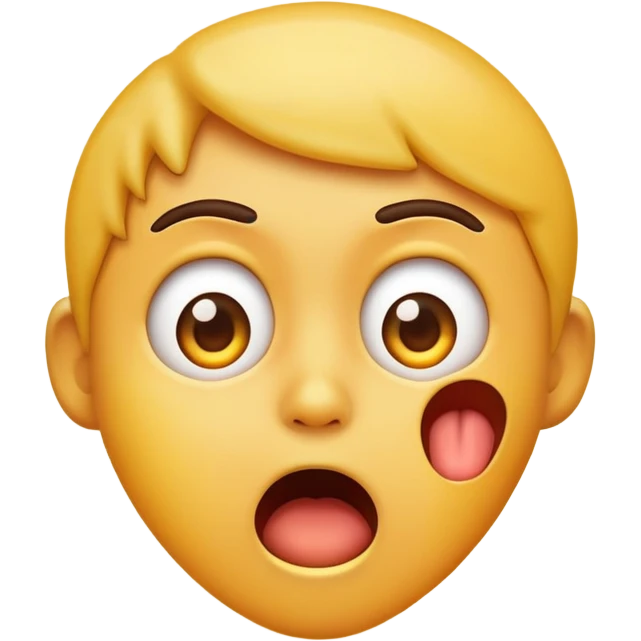Emoji shooting itself in the face emoji
