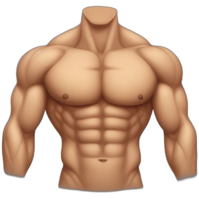 Chest muscles emoji