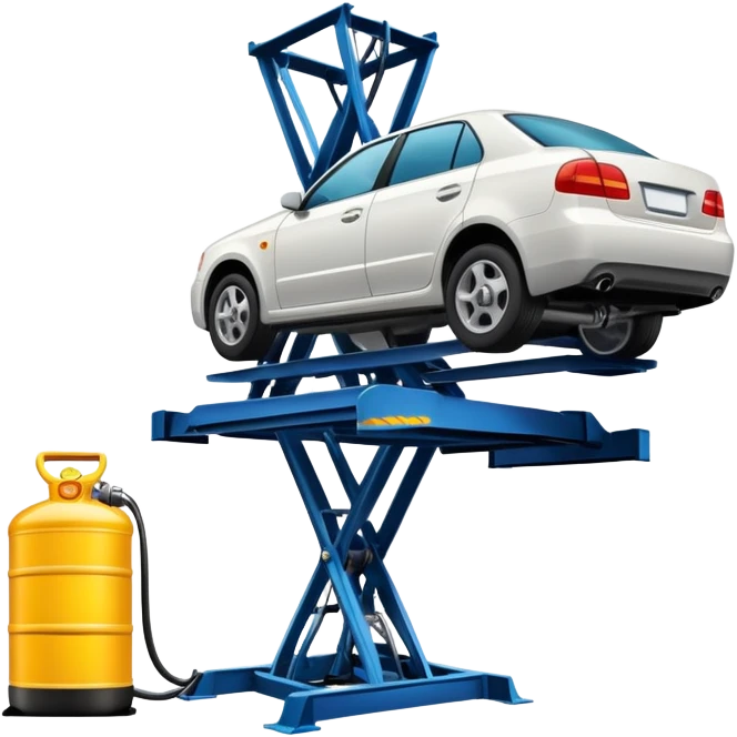 car getting an oil change emoji