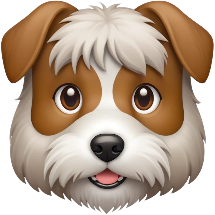 Wire haired emoji