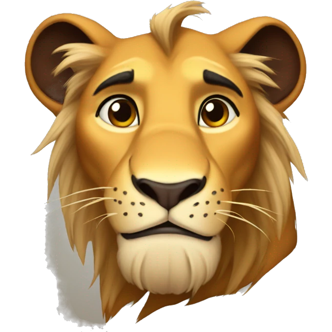 The lion king emoji