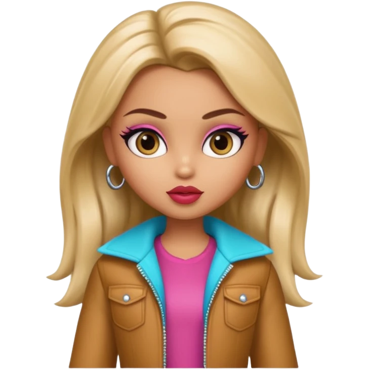 stylish bratz dollz emoji