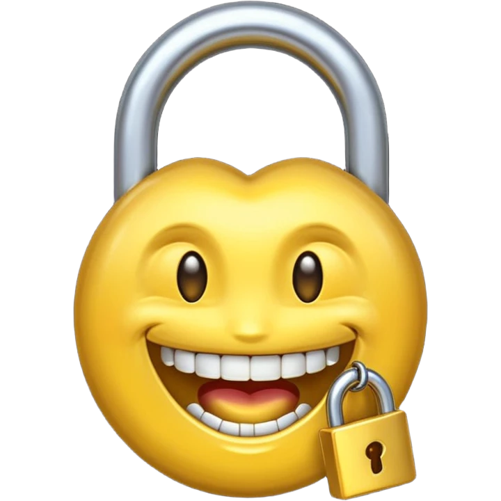Emoji con dientes de oro y cadenas de oro emoji