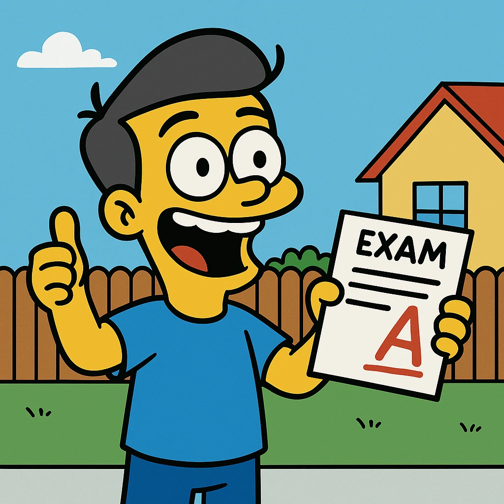 pass an exam emoji