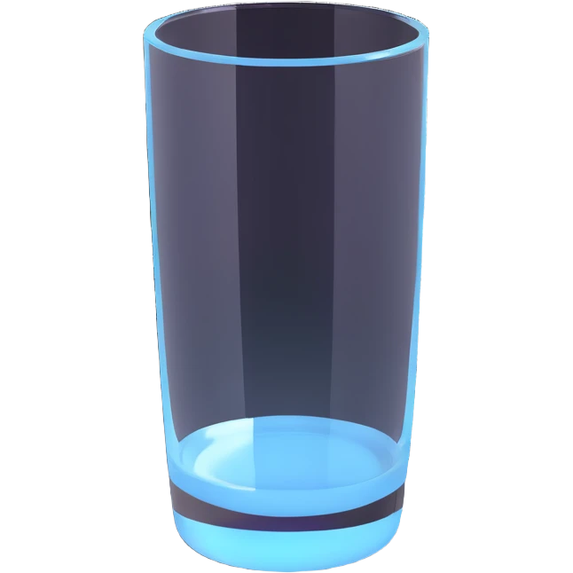 empty glass  emoji