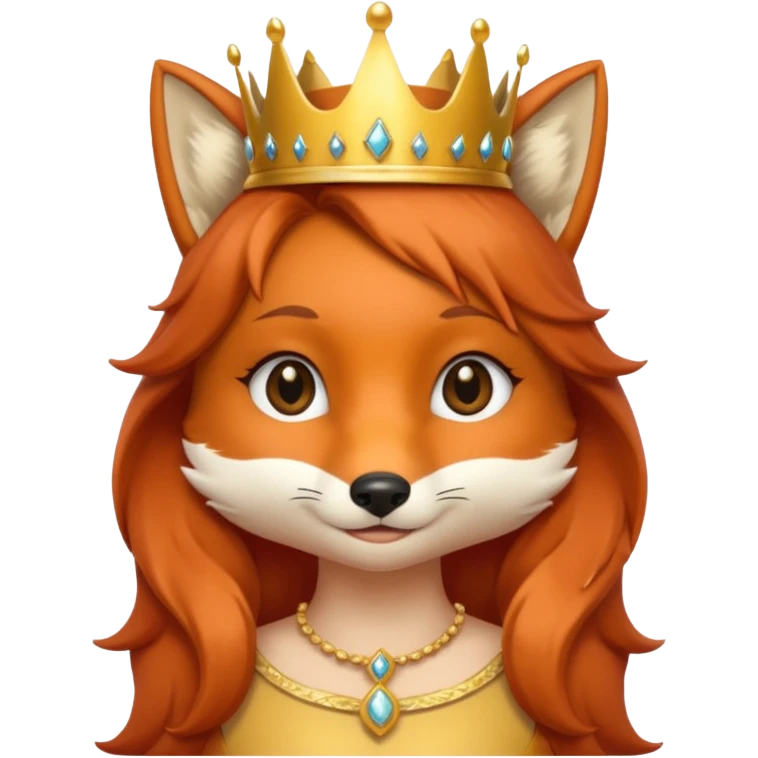 princess fox emoji