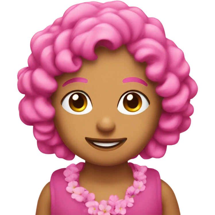 Guirnalda Rosa emoji