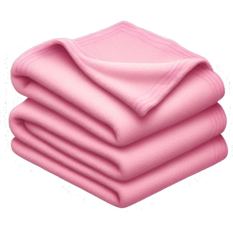 Pink blanket emoji