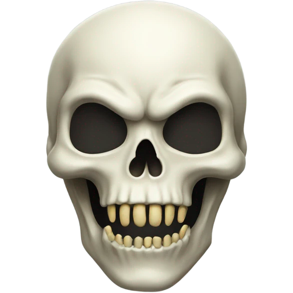 asian Alien skull emoji
