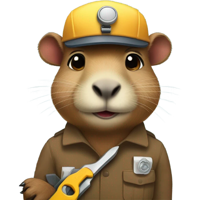 capybara mechanic emoji