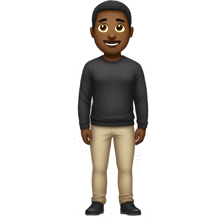 Guy with big butt emoji