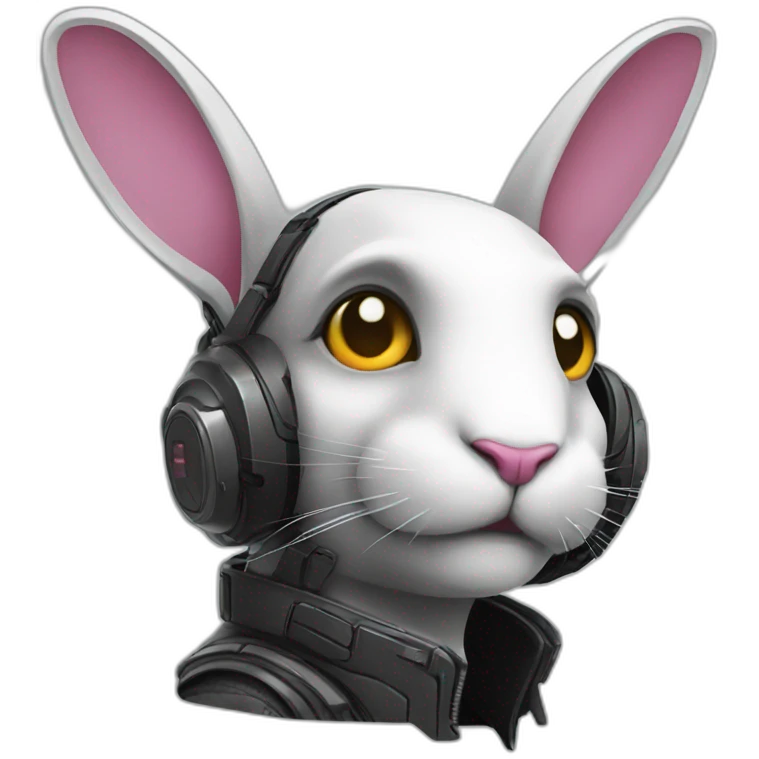 cyberpunk-rabbit emoji