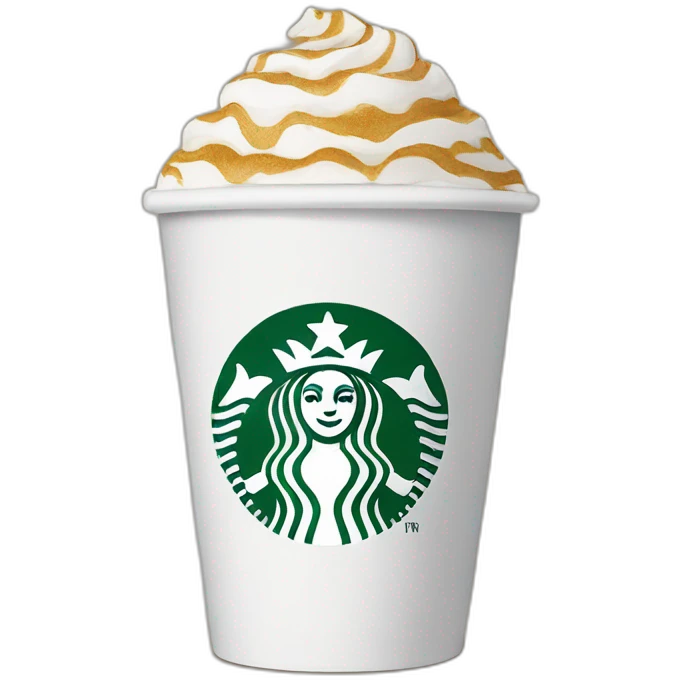 starbucks cup emoji