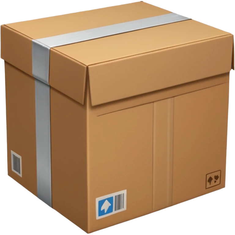 Cardboard box emoji