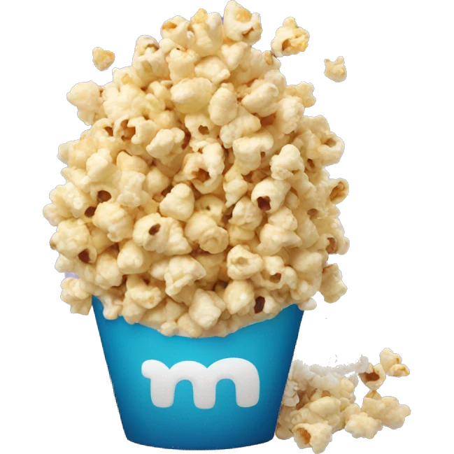 Pop corn emoji