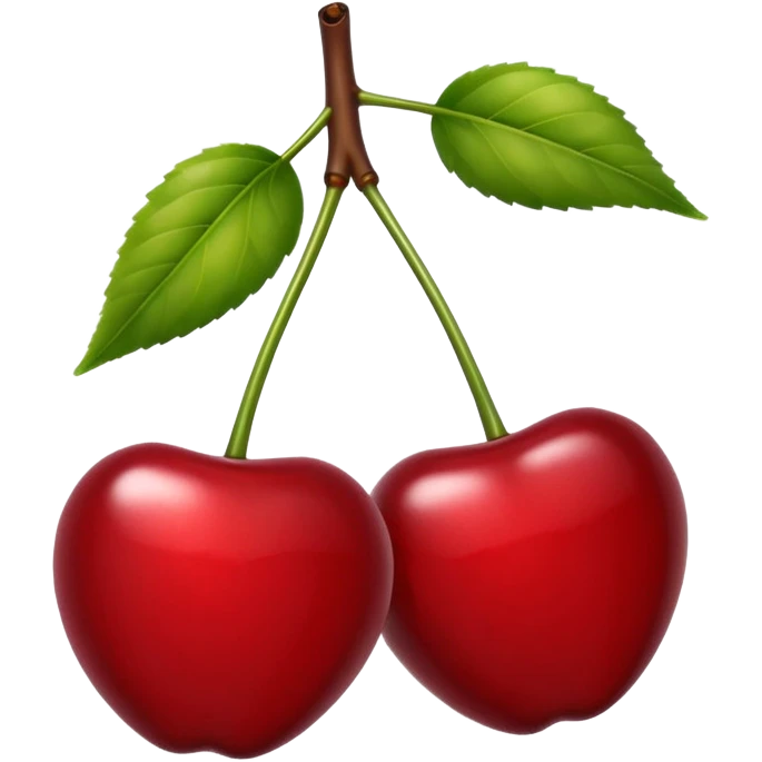Berlin cherries ￼￼ emoji