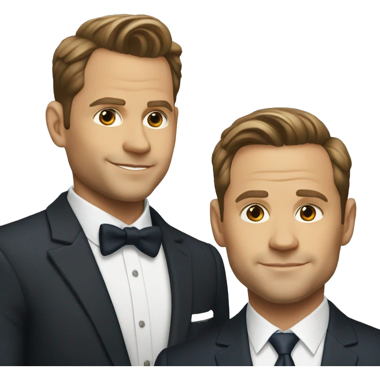Mike ross et harvey specter emoji