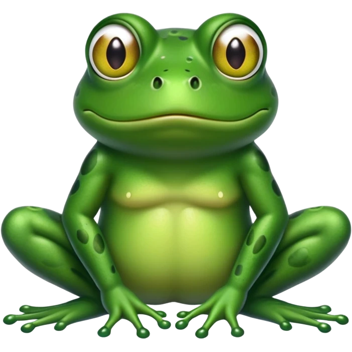 Angry frog emoji