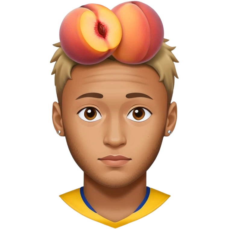 Neymar avec un corps de pêche  emoji