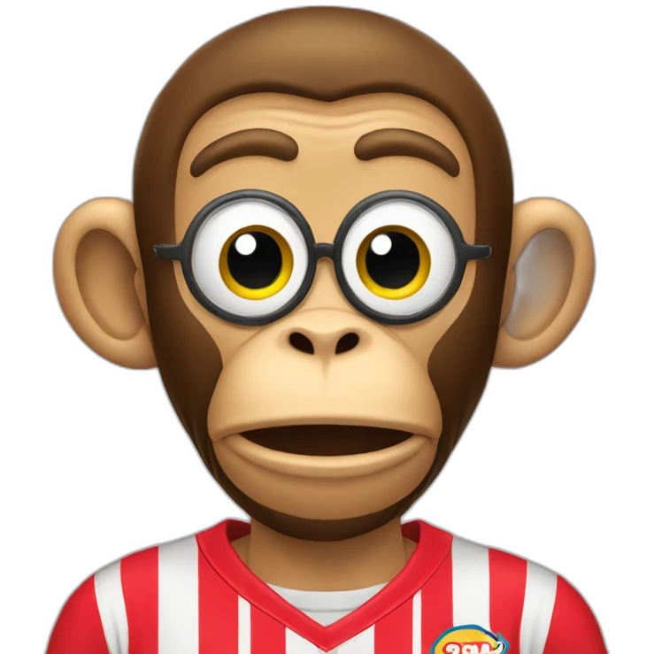 Monkey shirt Sporting Gijón emoji