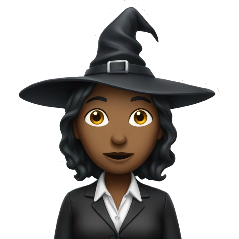 witch who works an office job emoji