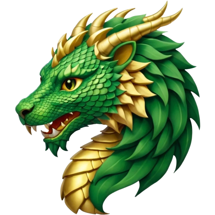 Mušḫuššu, ancient animal, half dragon half lion emoji