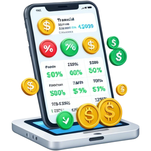 ransaction, fees, commission, payment, sale, deal, charge, money, percentage, cost, platform, service, earnings, deduction, financial, cost structure emoji