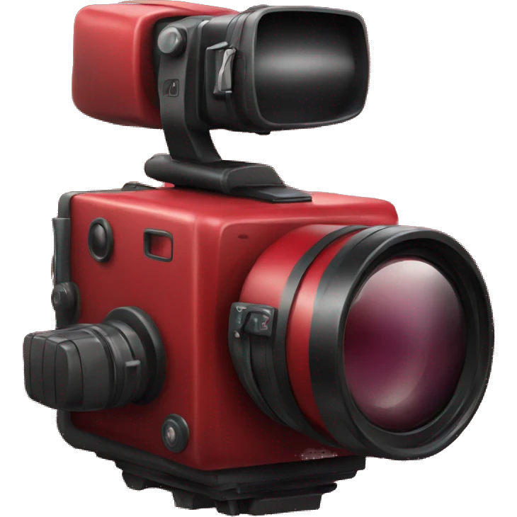 Red camera emoji