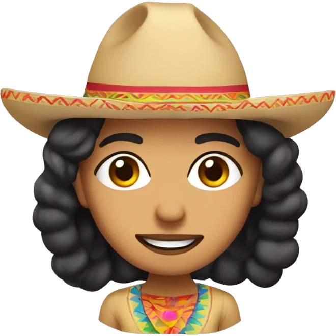 a mexican guerita  emoji