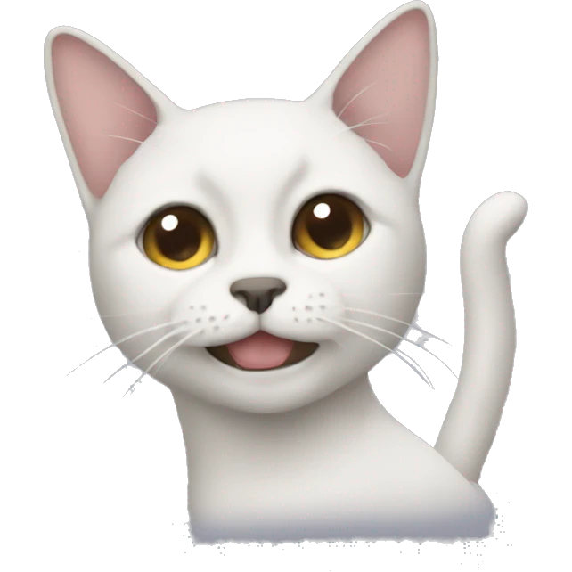 Sofaygo with a cat filter emoji