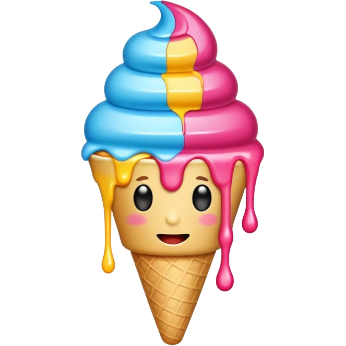 Melting emoji