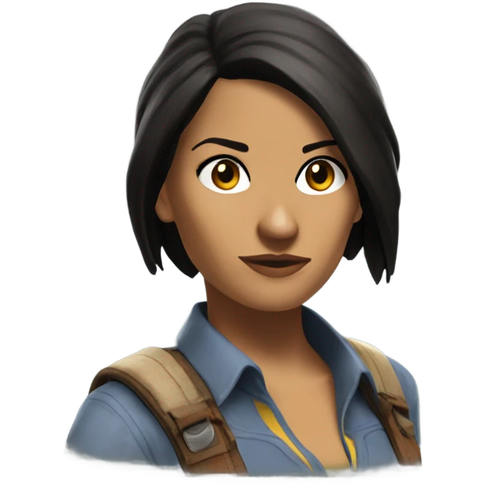 Chloe Frazer Uncharted emoji
