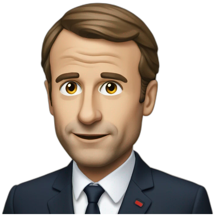 Macron qui dort emoji
