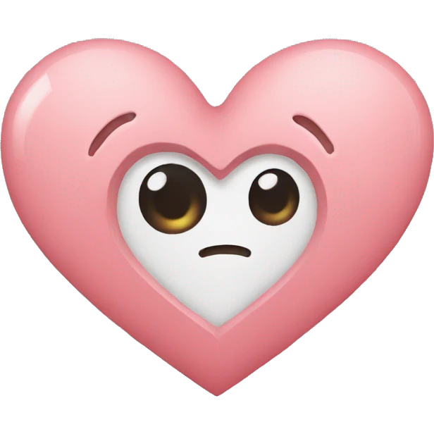 Heart with 𝓙 inside emoji