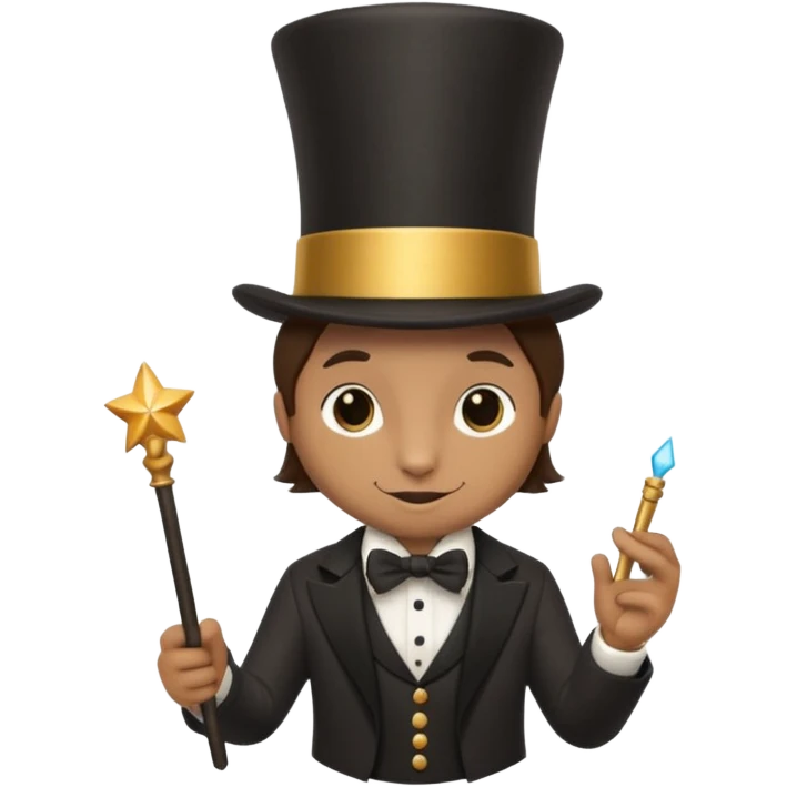 magician animal emoji