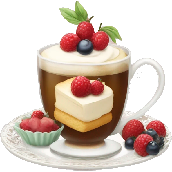 High tea  emoji