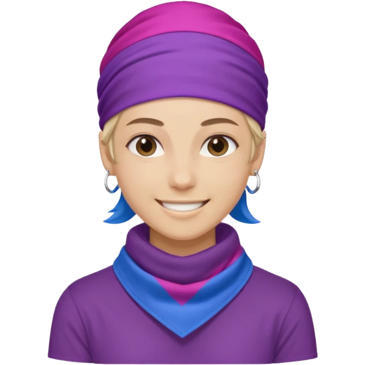 Bandera bisexual  emoji