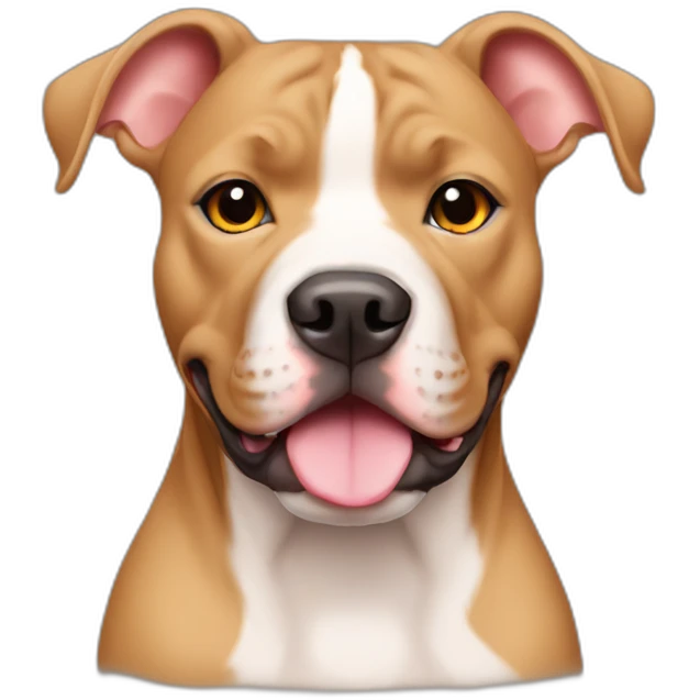 fawn colored pitbull emoji