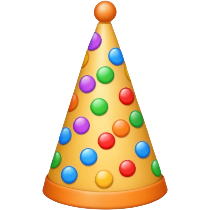 Birthday cap emoji