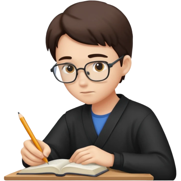 persona est6udiando emoji