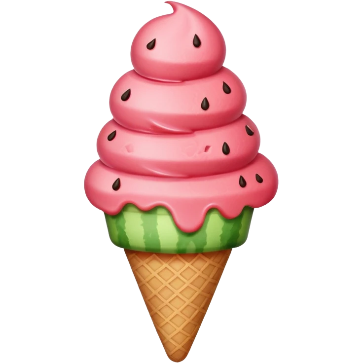 watermelon ice cream emoji