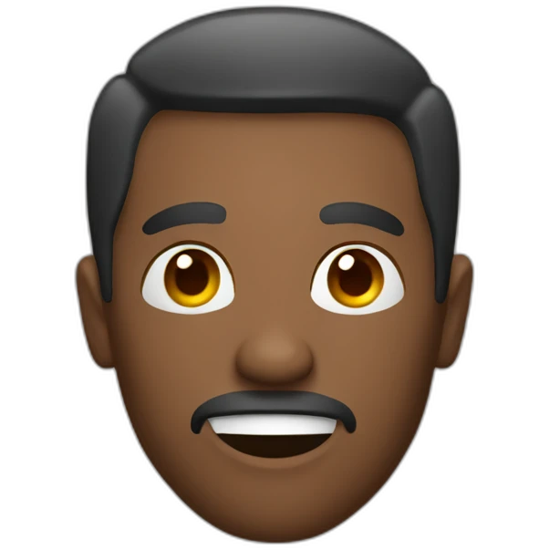 man talking in front of a camera  emoji