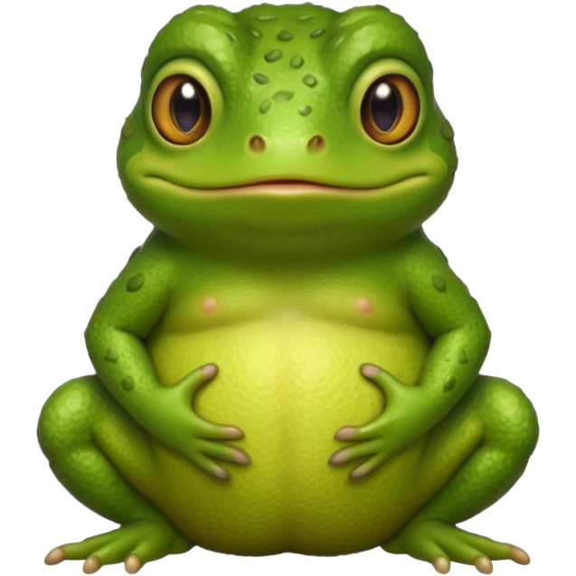 Make a avocado toad  put the pit in the torso emoji